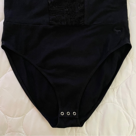 Victoria's Secret PINK High Neck Lace Bodysuit - Picture 6 of 9